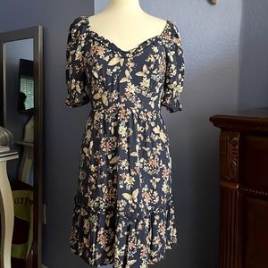 Live to be Spoiled puff sleeve Dress